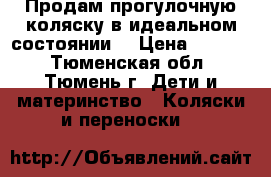Продам прогулочную коляску в идеальном состоянии. › Цена ­ 3 000 - Тюменская обл., Тюмень г. Дети и материнство » Коляски и переноски   